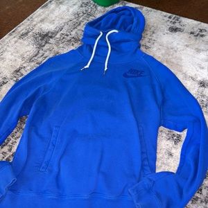 Women’s nike blue hoodie